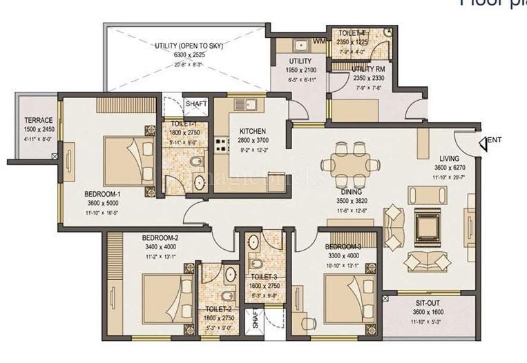 Sobha Garnet In Kondhwa Pune Price Brochure Floor Plan Reviews