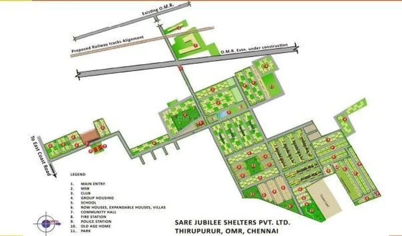 Sare Crescent Parc Dewy Terraces In Thiruporur Chennai Price