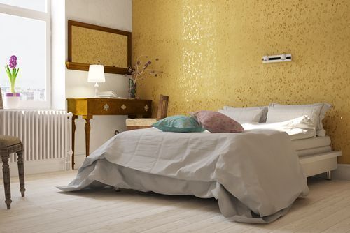 Should You Try Gold Wall Paint Colors In Your Home Here Are 15 Shades That Go Well With - Wall Paint Combination For Bedroom