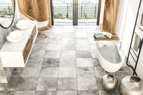 20 Bathroom Floor Designs Using Tiles, Latest Bathroom Floor Tiles Design