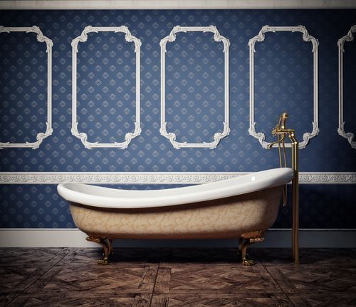 15 Bathroom Wallpaper Designs To Create, Wallpaper Trends For Bathrooms 2021
