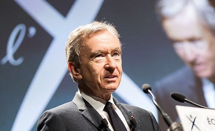 Bernard Arnault is a French billionaire and the CEO of LVMH (Louis Vuitton Moet Hennessy), the world's largest luxury goods company. 