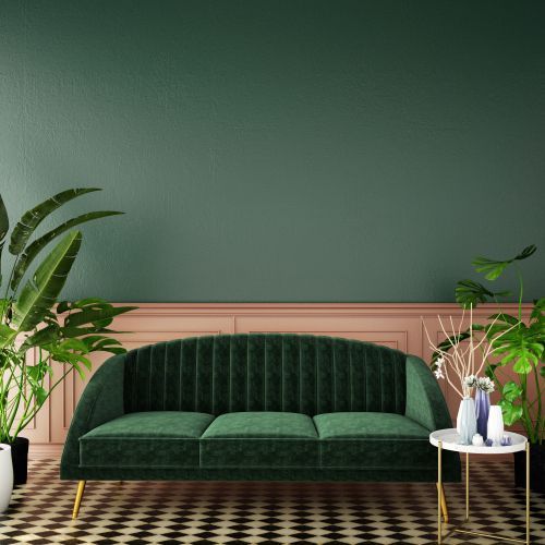 Get the feeling of nature with Dark Green