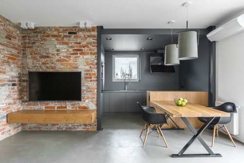 15 Industrial Style Interior Design Theme Room: Industrial Living Design For
