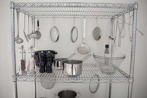 Stainless Steel Kitchen Utensils Rack Manufacturer from Mumbai India