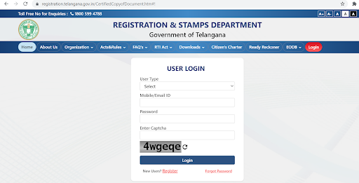 IGRS Telangana 2024: Registration & Stamps, Encumbrance Certificate & More