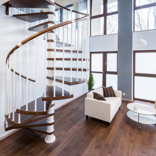 Wanting to Decorate the Stairs in Your Home? Here are 15 Round Stairs ...