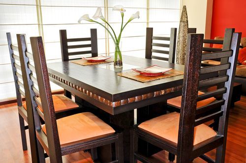 Dining table discount wooden chair design