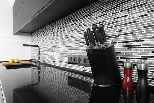 18 Black and White Modular Kitchen Design Ideas