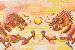 dragons-with-power feng shui paintings 