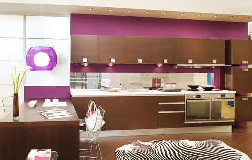 A purple stove? Cook up some color for a kitchen that pops
