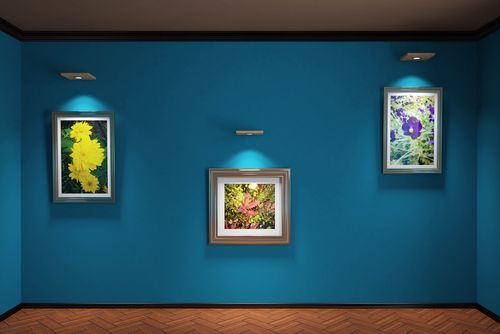 never hang negative paintings or pictures on the walls