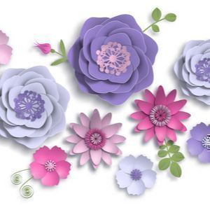 diy / wall decoration ideas / wall hanging craft paper flowers