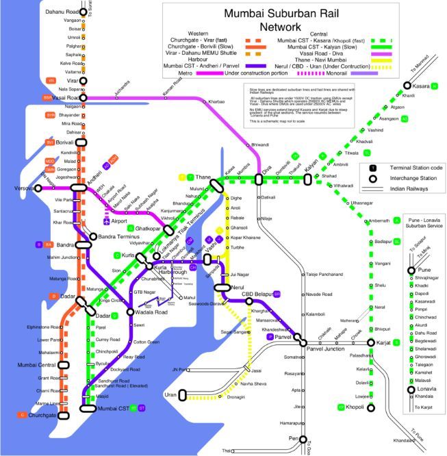 Route Map Nearby Landmarks Other   Andheri Metro Route Map 0 1200 