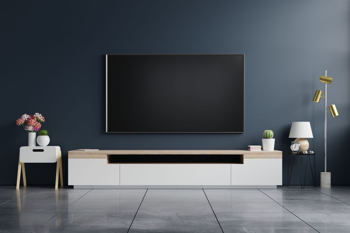 TV UNIT PANELING  Simple tv unit design, Tv unit interior design