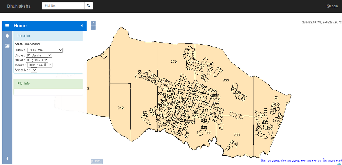 𝐁𝐡𝐮 𝐍𝐚𝐤𝐬𝐡𝐚 𝐉𝐡𝐚𝐫𝐤𝐡𝐚𝐧𝐝 𝟐𝟎𝟐𝟒: View Jharkhand Land Map Online