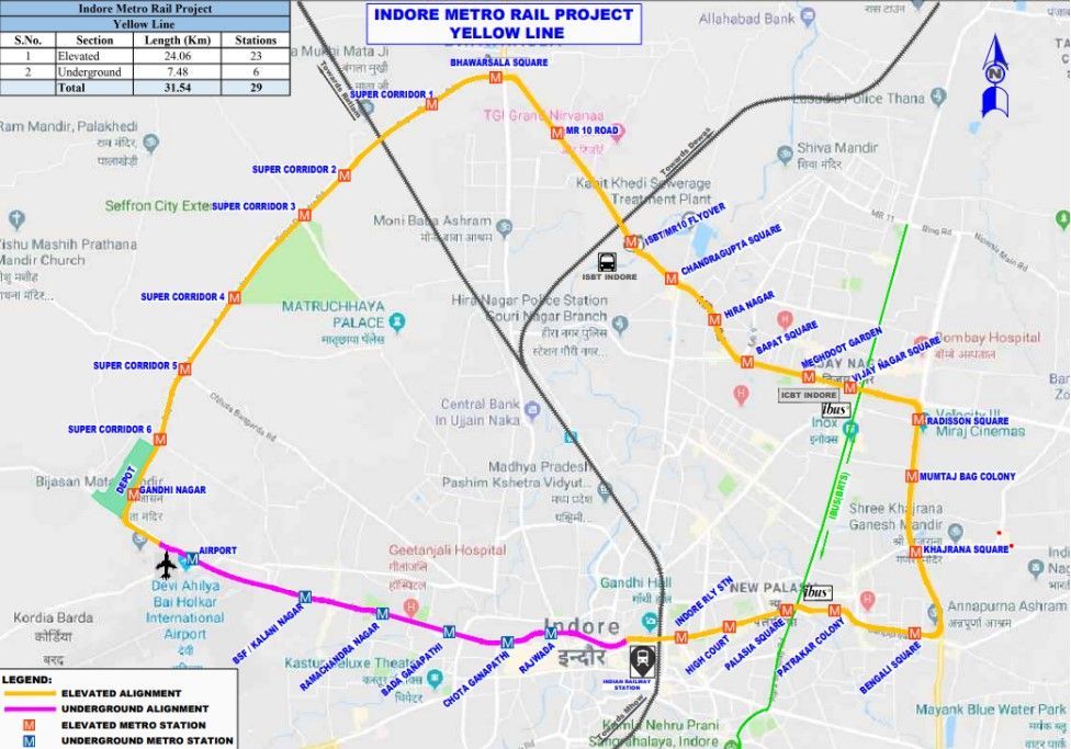 Picture of Indore Metro