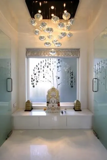 Zen Style Indian Style Pooja Room Designs