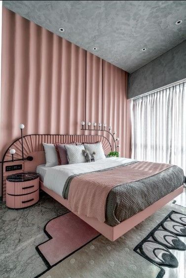 Pastel-Pink-Bedroom-Design