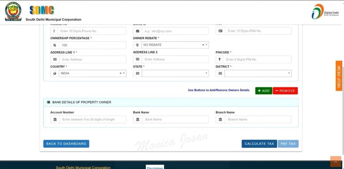 SDMC Property Tax How It is Calculated and How to Make SDMC Property