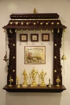 Antique Yet Modish Pooja Room Designs
