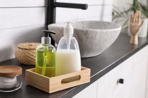 Bathroom Design Ideas With Dispensers And Trays 0 1200 
