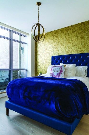 Royal Blue Color Combinations for Bedroom — To Add That Hint of