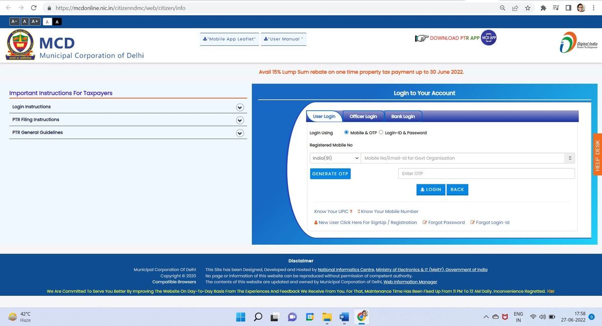 How to Pay NDMC Property Tax North Delhi Property Tax Details