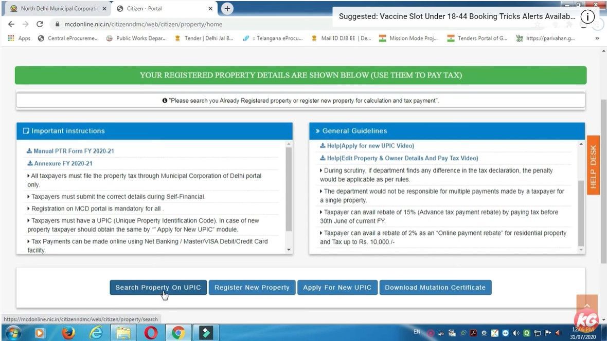 How to Pay NDMC Property Tax North Delhi Property Tax Details