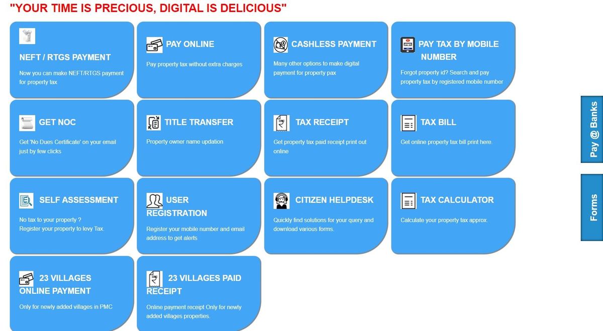 PMC Property Tax 2024 How to Pay Pune Property Tax Bill Online & Offline?
