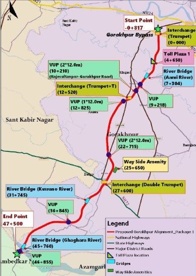 𝐆𝐨𝐫𝐚𝐤𝐡𝐩𝐮𝐫 𝐋𝐢𝐧𝐤 𝐄𝐱𝐩𝐫𝐞𝐬𝐬𝐰𝐚𝐲 - Route, Map, & Status Updates