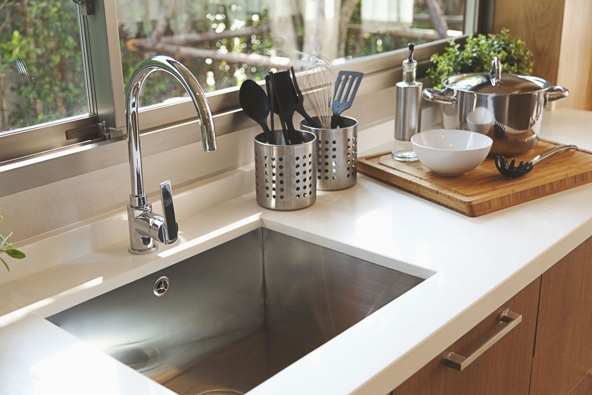 Stainless Steel Kitchen Sink Above Counter Basin Installation Kitchen  Vegetable Wash Basin with Knife Holder Kitchen Bar Divider