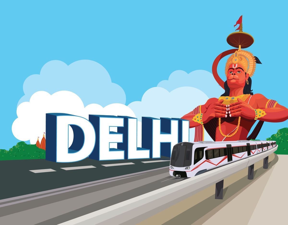 How to get to White Line Tours in Delhi by Metro, Bus or Train?