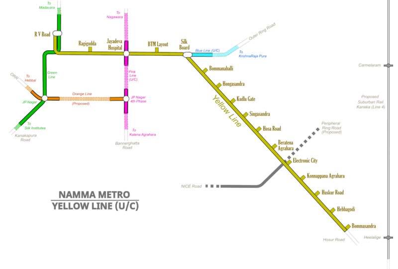 𝐁𝐚𝐧𝐠𝐚𝐥𝐨𝐫𝐞 𝐍𝐚𝐦𝐦𝐚 𝐌𝐞𝐭𝐫𝐨 : Latest Updates, Route Map, Timings, & More