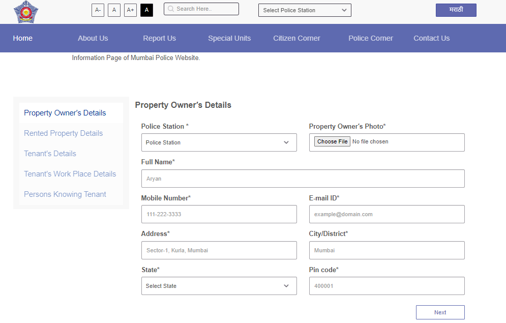 Tenant Verification in Mumbai