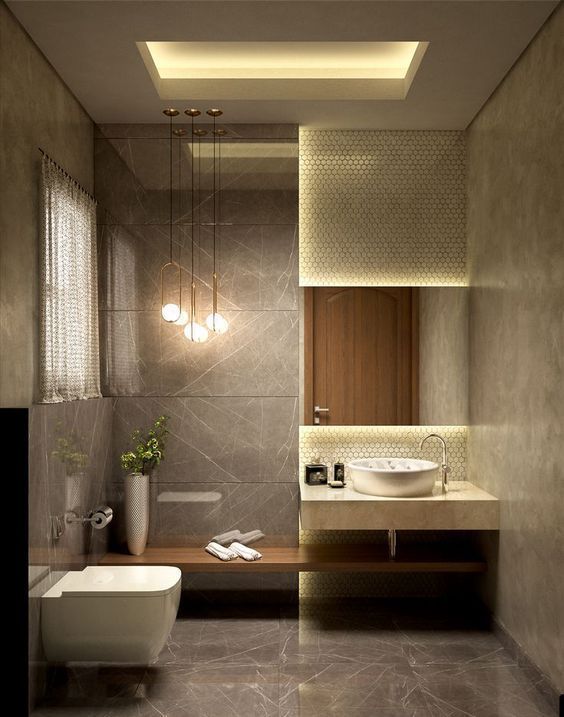 Bathroom False Ceiling Designs For Contemporary Homes