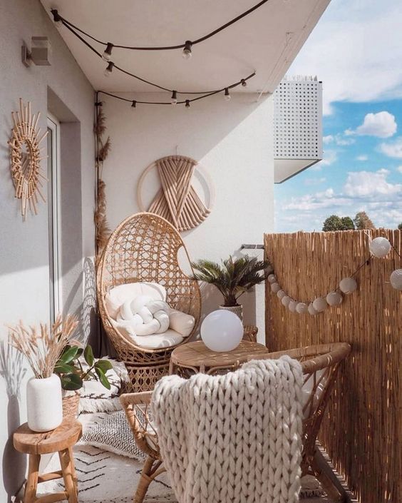 30 Modern Boho Balcony Decor Ideas for your Home