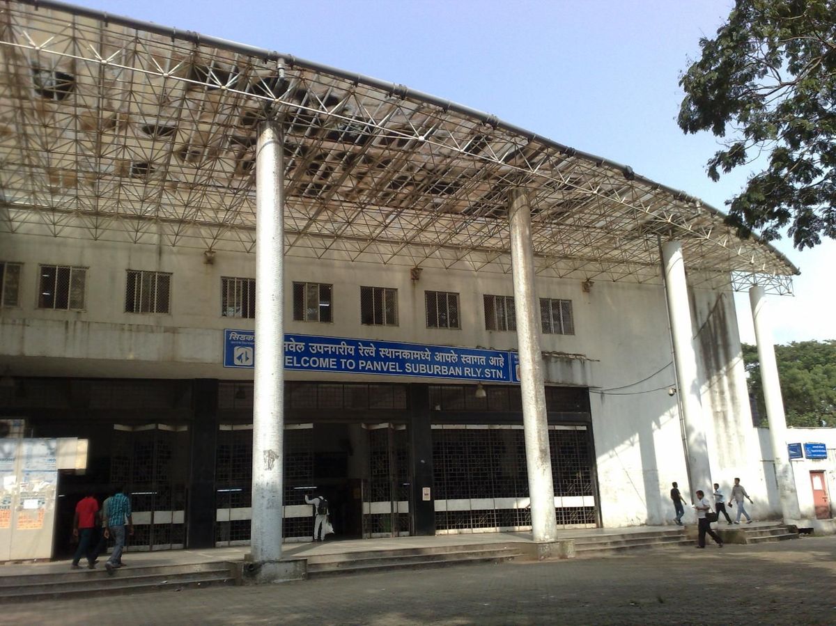 Panvel Railway Station on Mumbai Suburban Railway