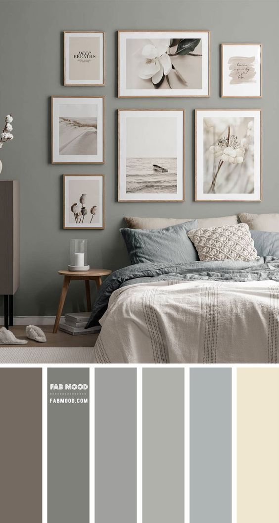 Neutral bedroom colour scheme