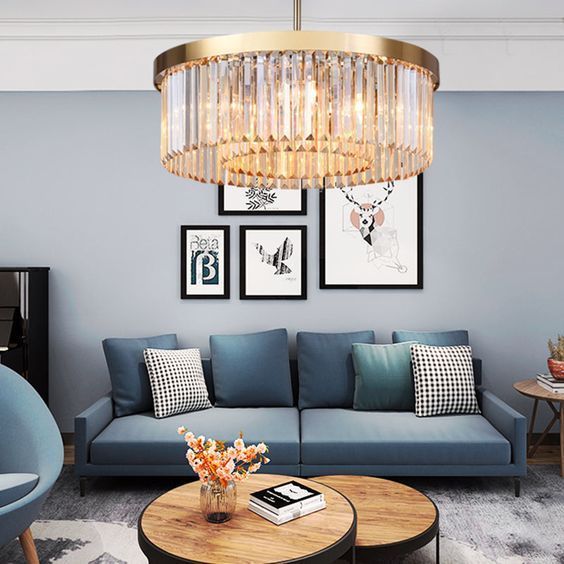 15 Latest Chandelier Designs for Living Room with Image Gallery