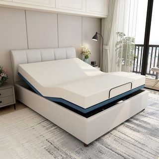 Adjustable bedroom double bed design