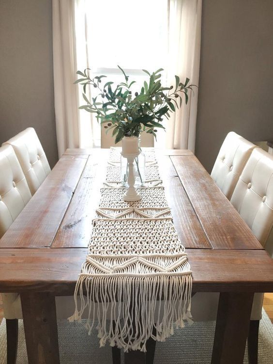 10 Dining Table Runner Ideas - For A Stylish and Lively Twist