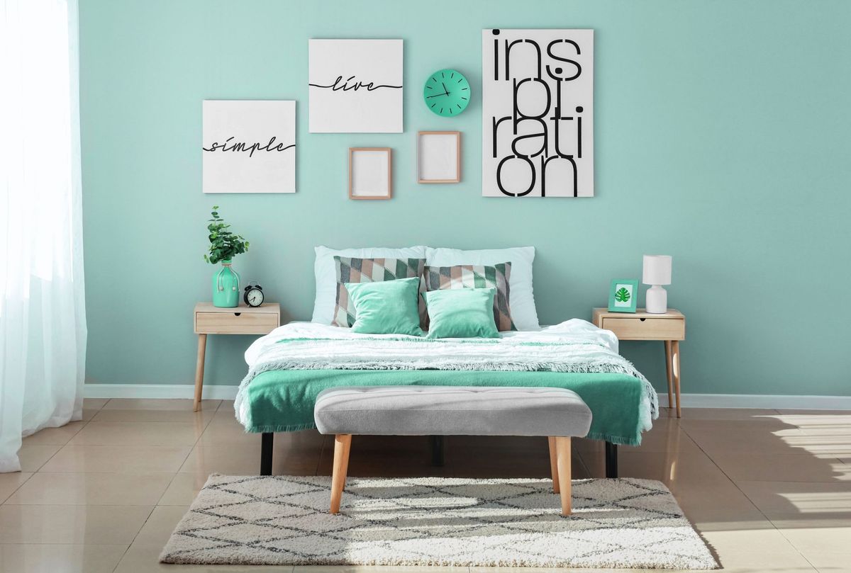 Bedroom deals wall painting