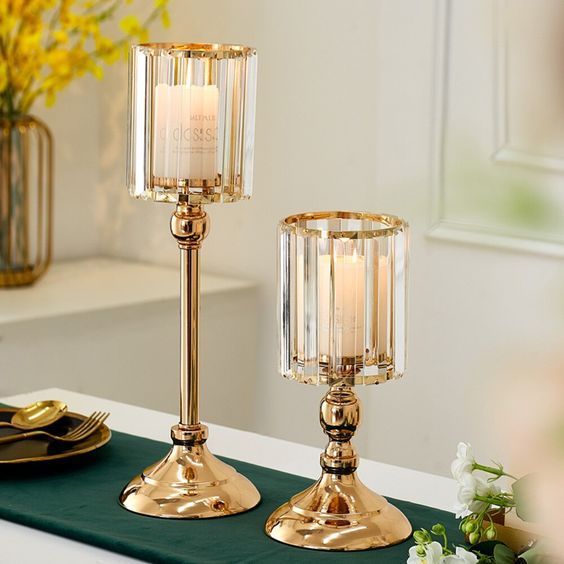 Candle Stand Designs from Brass to Wood to Glass & More