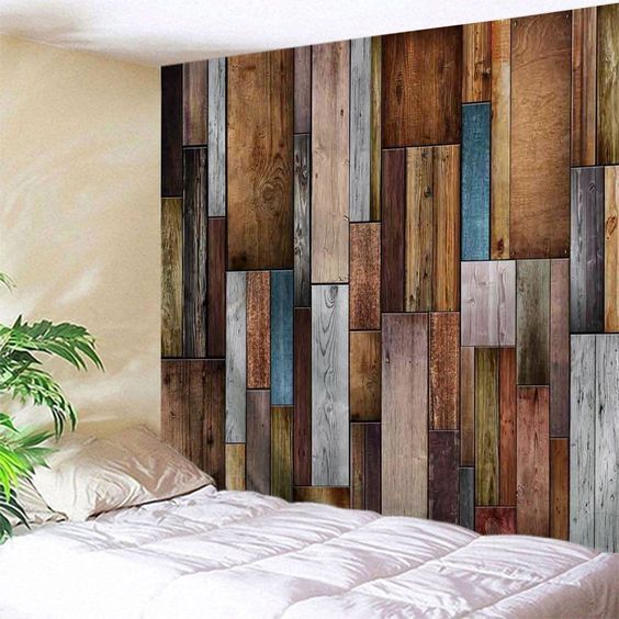 20 Wood Wall Tile Designs Popular with Interior Decorators