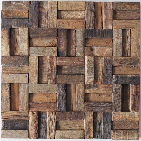20 Wood Wall Tile Designs Popular with Interior Decorators