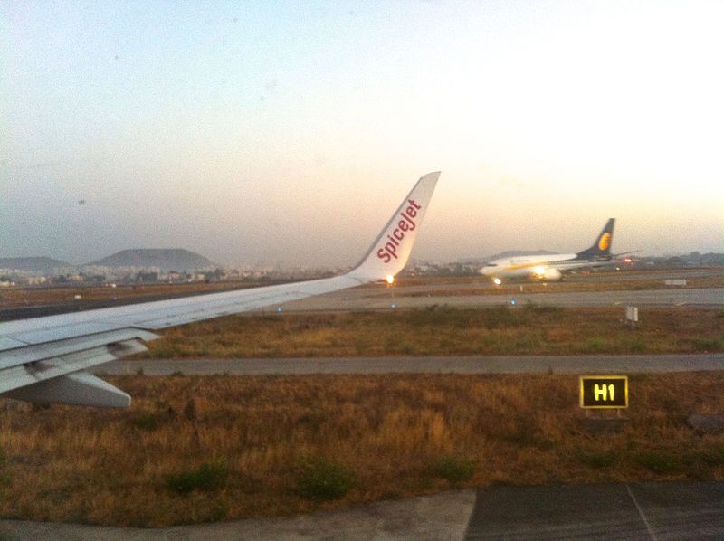 Aircraft at Pune International Airport