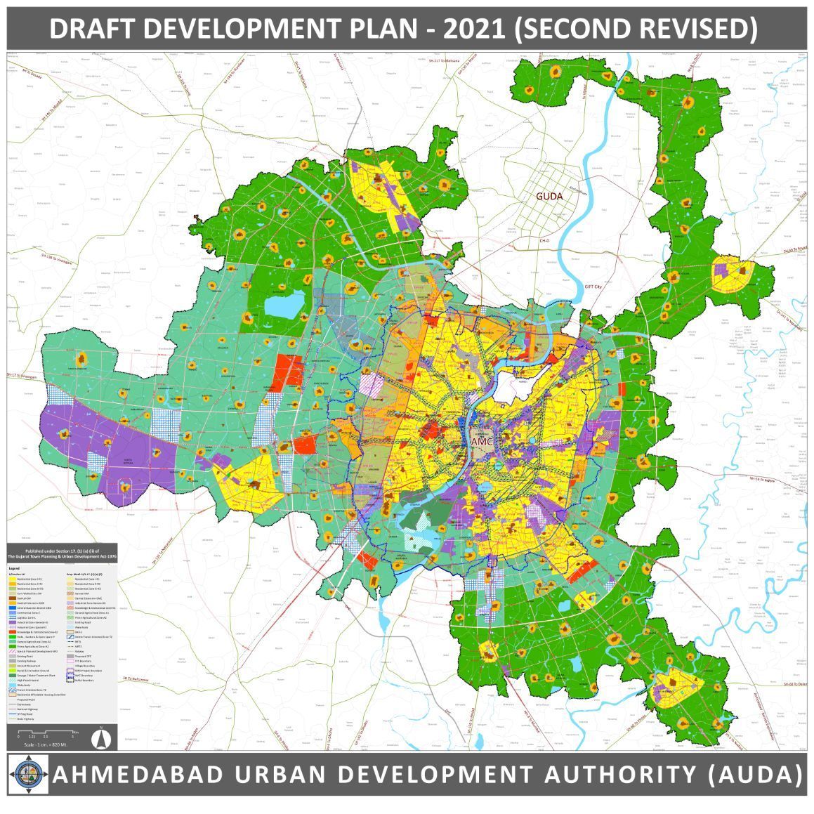 Ahmedabad Master Plan 2031 Draft Map, Development, and Key Details