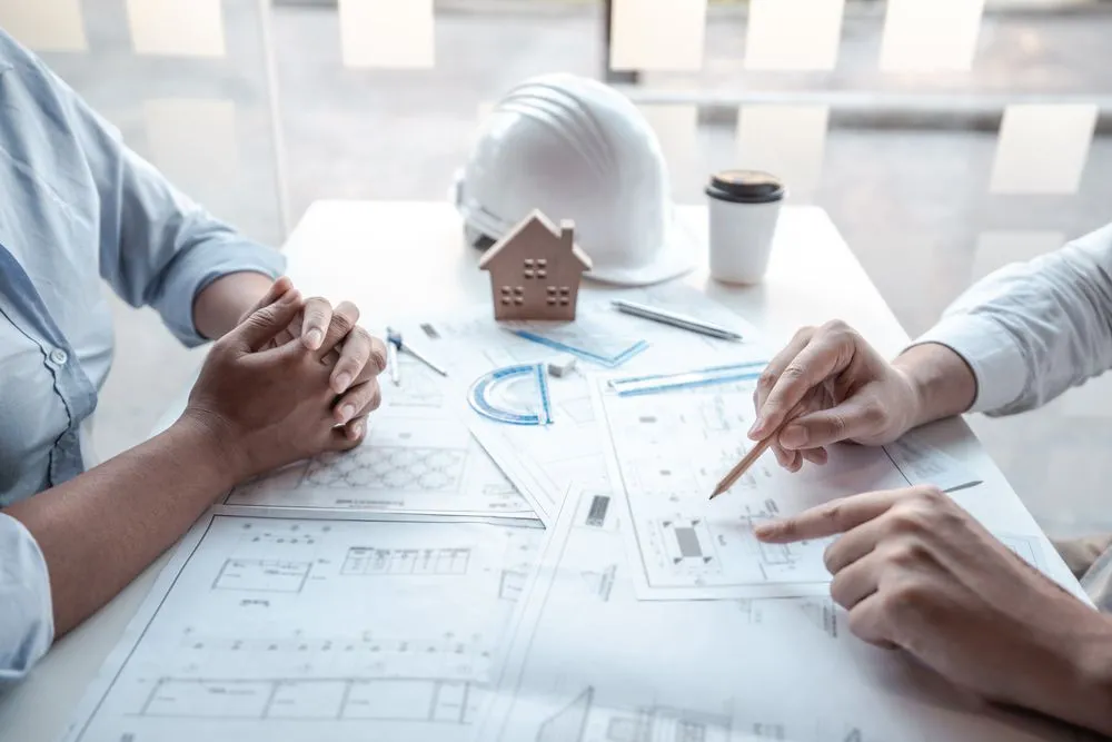 Consulting an expert on home renovation options