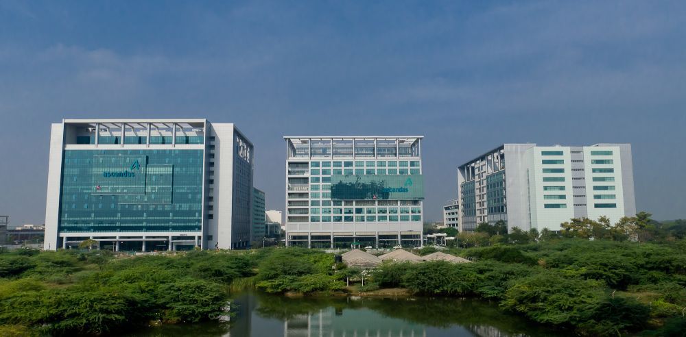 Ascendas IT Park Taramani in Chennai And Hyderabad